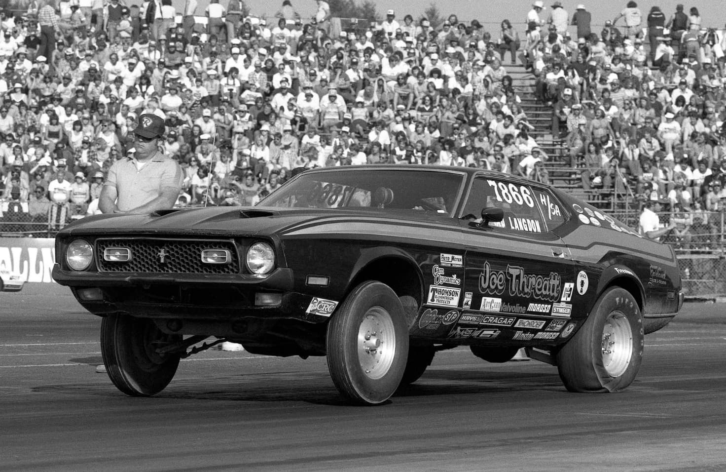 muscle car - Ally Crc 7866 Langdon Auto Meter Cam Dynamics Shomson Products Joe Threaft Ast Car Valvoline Moroso Stinger Hrysa Cragar Omroe Winston Moroso O Coland